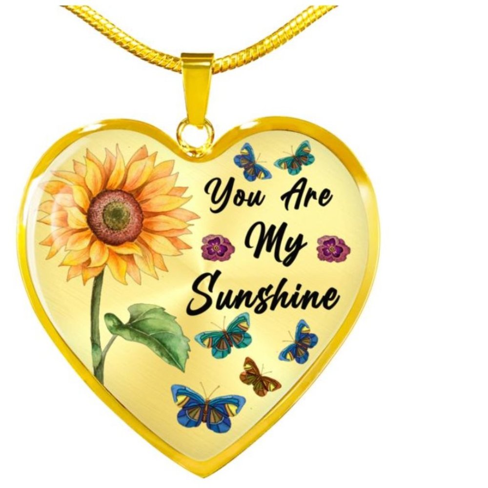 You Are My Sunshine Necklace
